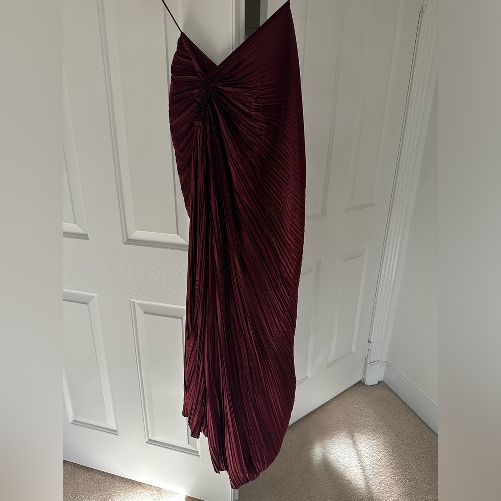 Maroon Cult Gaia Iza Skirt, size small